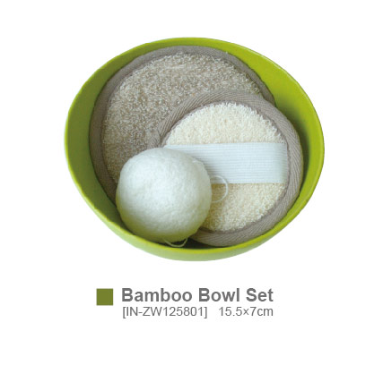 Bamboo Bowl Set