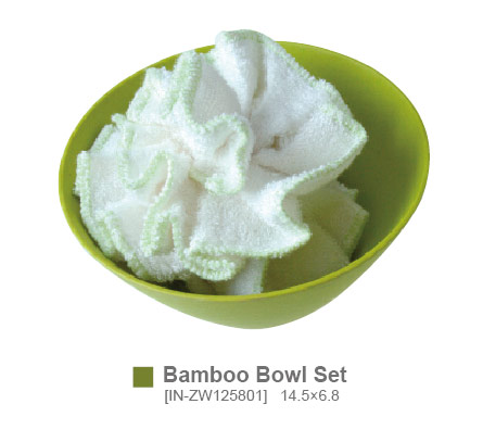 Bamboo Bowl Set